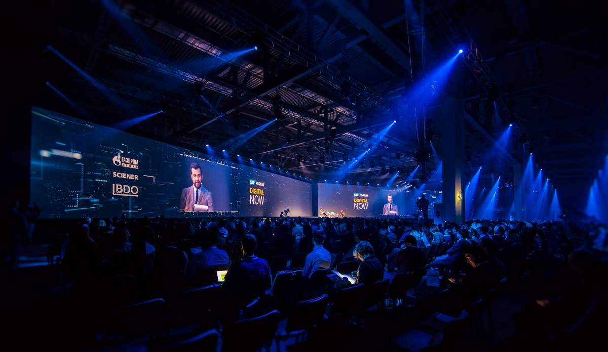 Backdrop cho sự kiện SAP Forum 2017