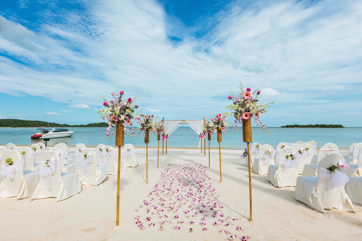 tiệc cưới bãi biển Đà Nẵng
