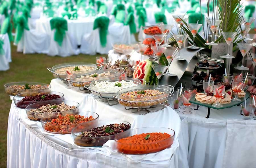 Sự đa dạng món ăn - điểm cộng lớn của tiệc cưới buffet