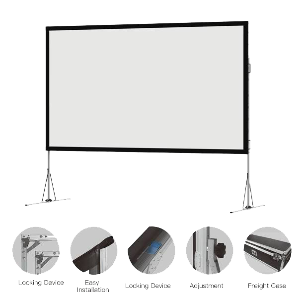 Danang Events cũng cung cấp các loại màn chiếu hộp 160 inch và 180 inch