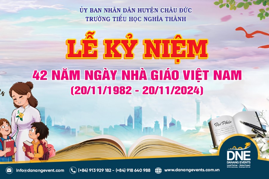 mẫu backdrop 20/11 đẹp và ấn tượng