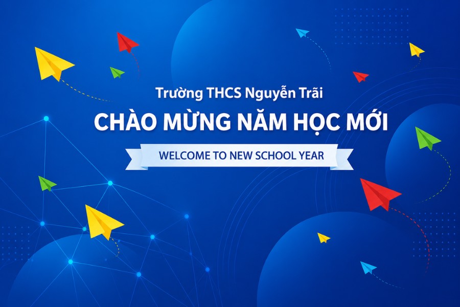 mẫu backdrop khai giảng ấn tượng cho năm học mới