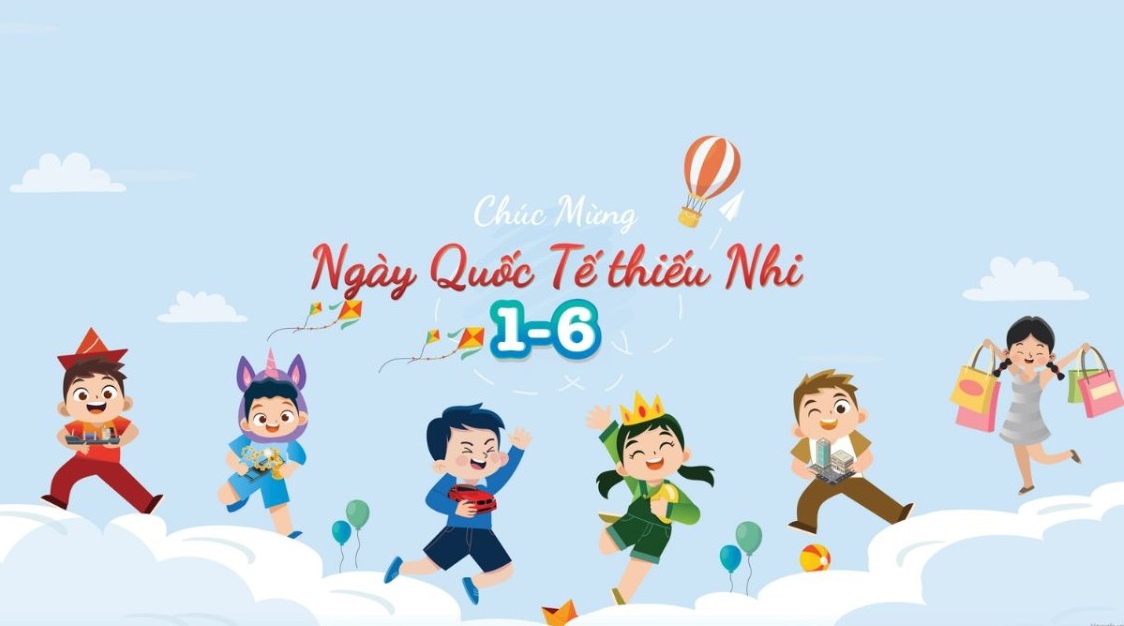 mẫu backdrop/ background quốc tế thiếu nhi mẫu backdrop/ background quốc tế thiếu nhi