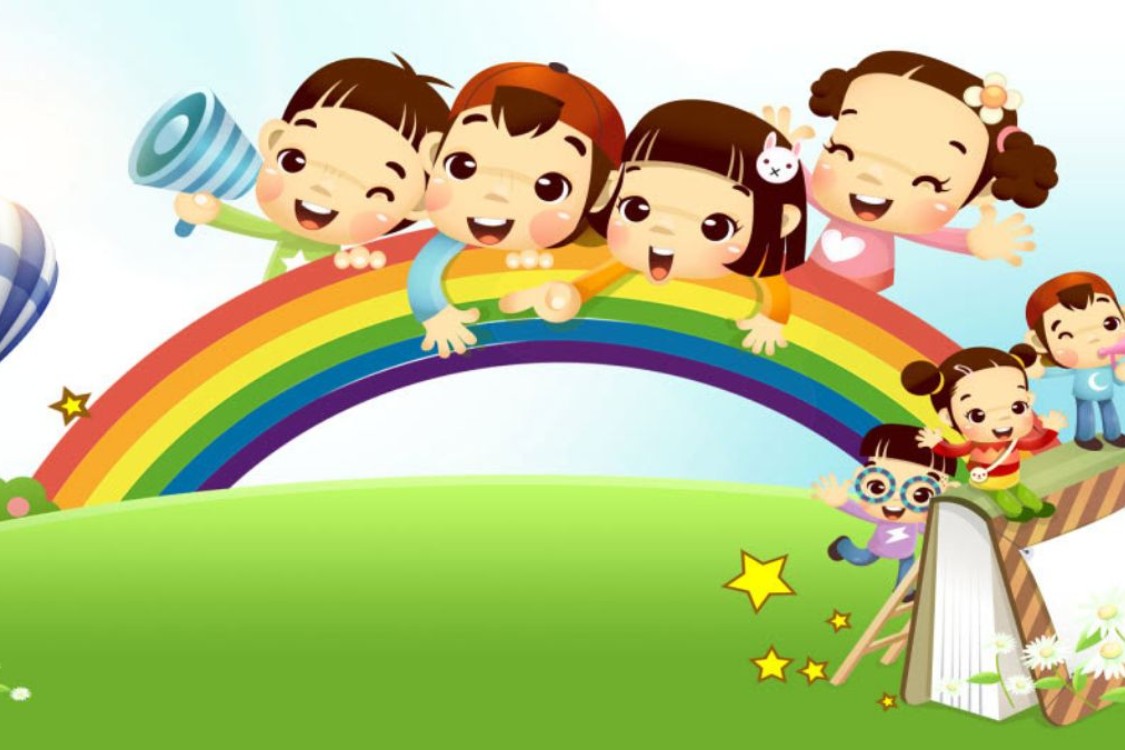 mẫu backdrop/ background quốc tế thiếu nhi mẫu backdrop/ background quốc tế thiếu nhi