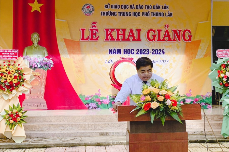 bài phát biểu khai giảng năm học mới