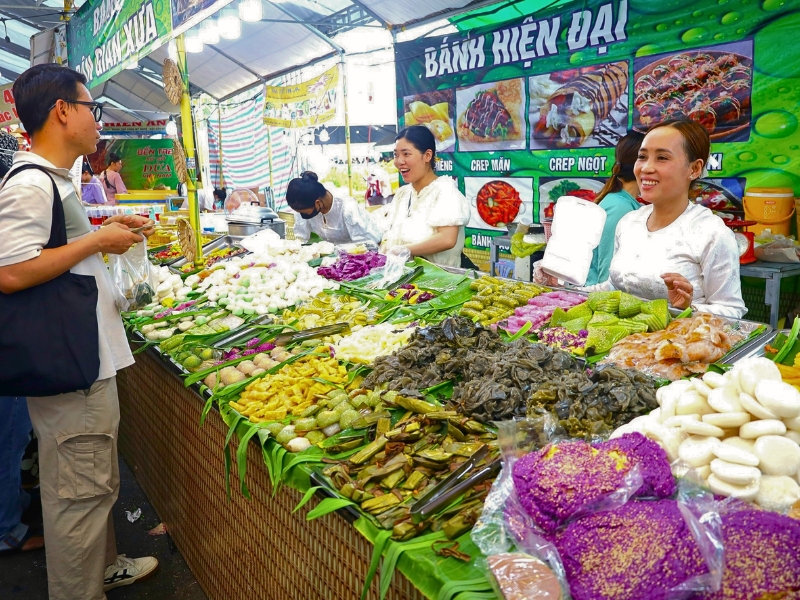 Hội chợ Ẩm Thực kết hợp Bánh Dân Gian 