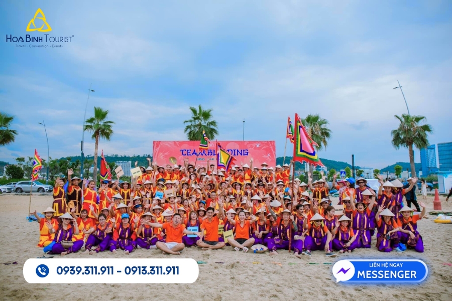 HoaBinh Tourist cam kết mang lại dịch vụ team building chất lượng với giá cạnh tranh