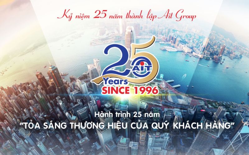 AIT Group có hơn 25 năm kinh nghiệm trong ngành