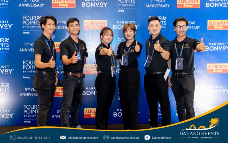 Nhân sự Danang Events được khách hàng đánh giá cao