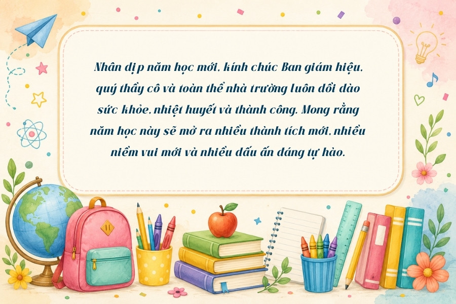 chúc mừng khai giảng năm học mới chúc mừng khai giảng năm học mới
