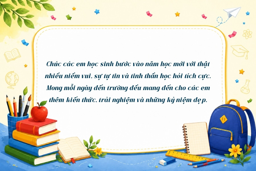 chúc mừng khai giảng năm học mới chúc mừng khai giảng năm học mới