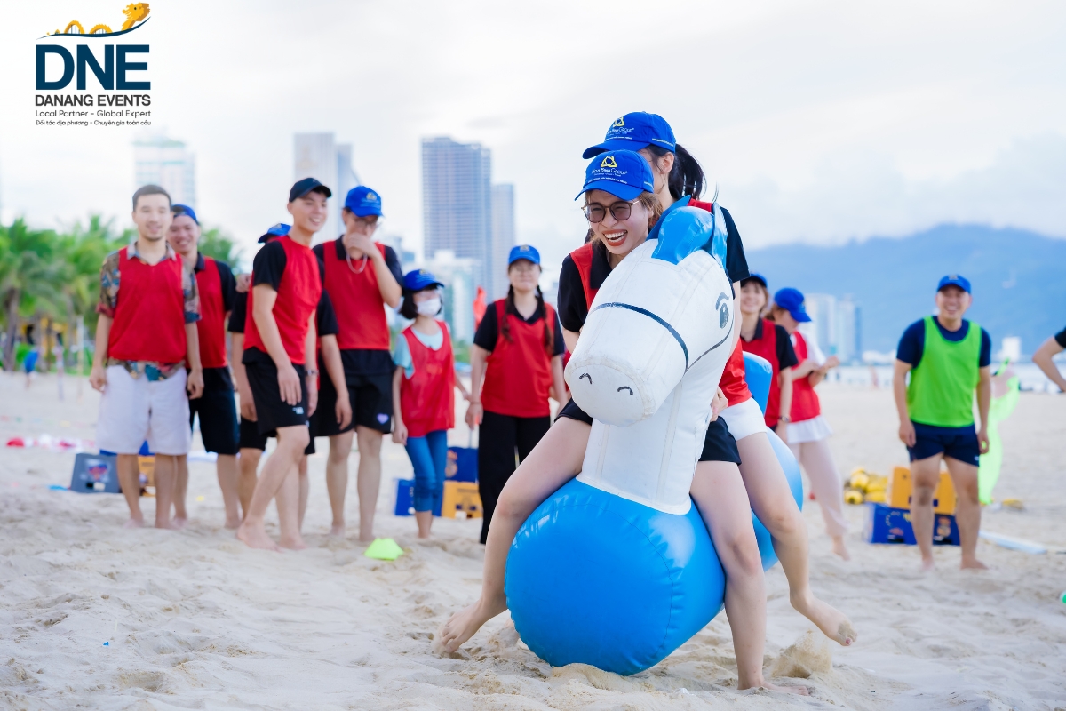 Danang Events cho thuê đồ chơi team building với chi phí hợp lý