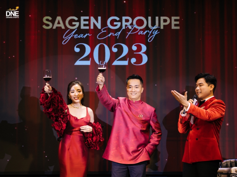 MC tiệc tất niên Sagen Group