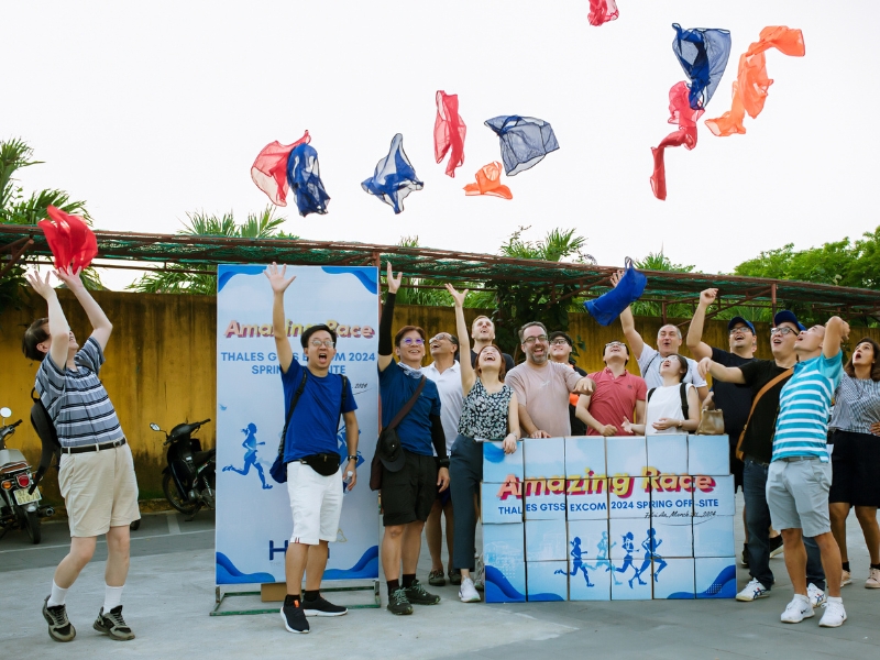 Chương trình team building Amazing Race Hội An của Thales GTSS Excom