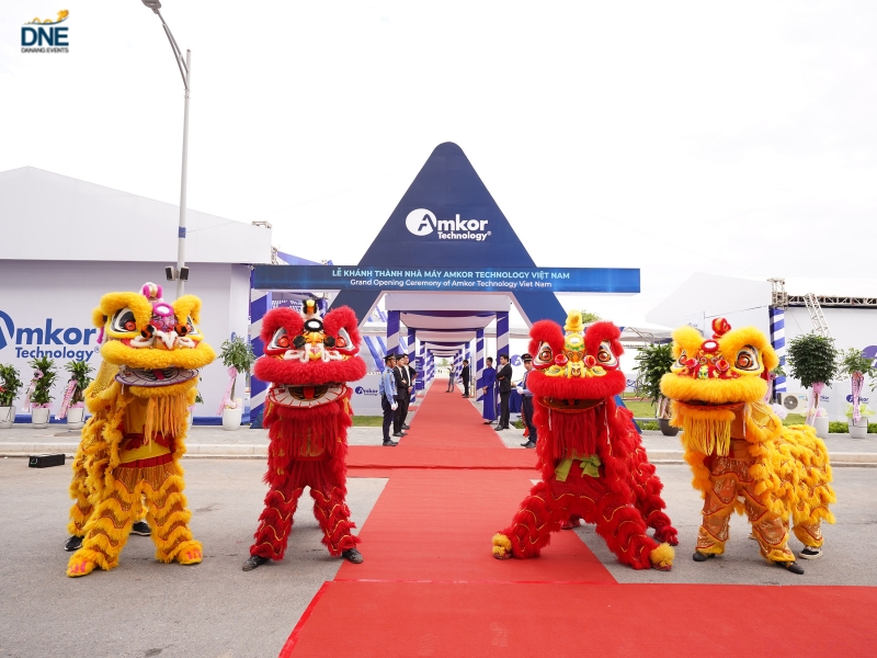 Danang Events tổ chức lễ khánh thành nhà máy AMKOR TECHNOLOGY 