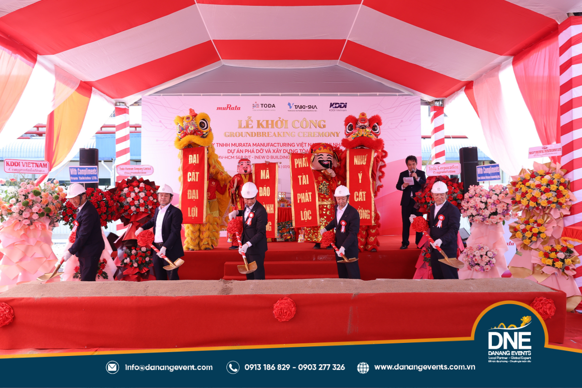 LỄ KHỞI CÔNG CÔNG TY TNHH MURATA MANUFACTURING VIỆT NAM - CHI NHÁNH TPHCM