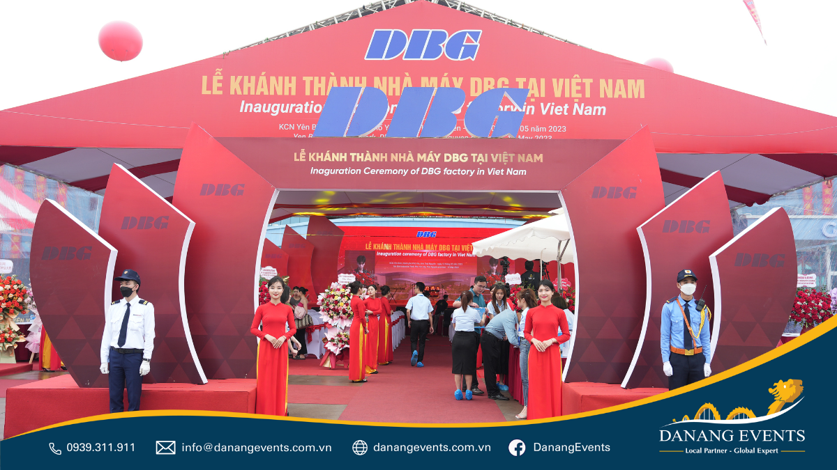 Lễ khánh thành nhà máy DBG tại Việt Nam