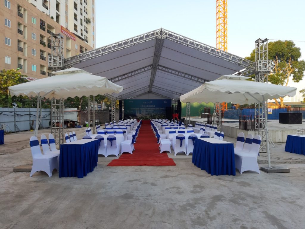 Danang Events - Chuyên cung cấp dịch vụ cho thuê nhà bạt chất lượng, giá tốt