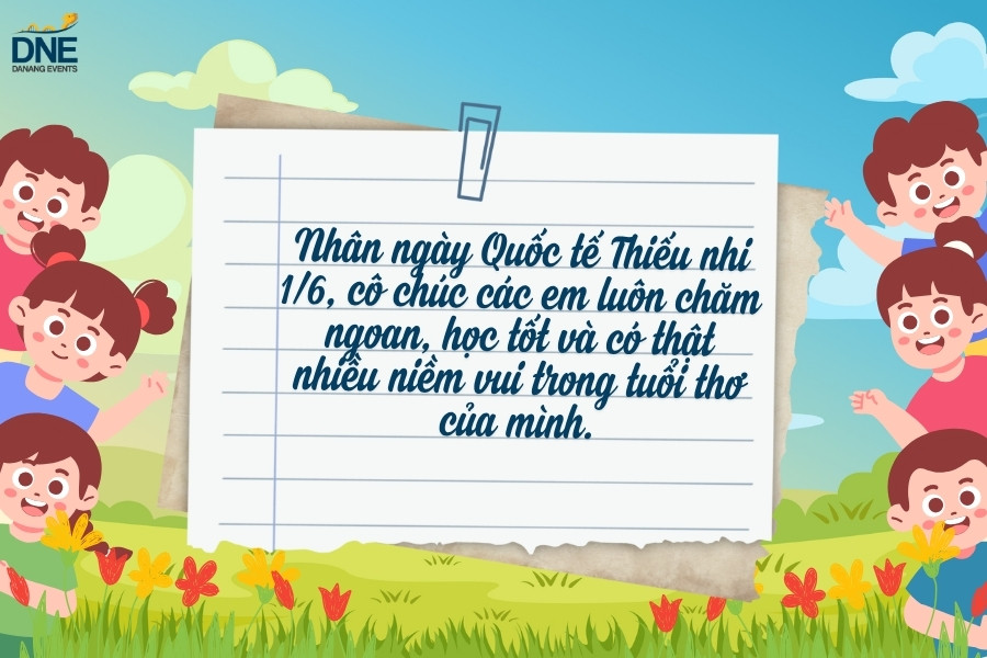 lời chúc mừng ngày quốc tế thiếu nhi