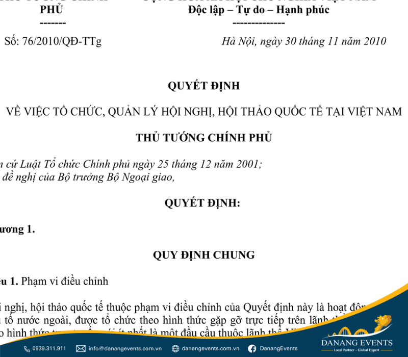 MẪU QUYẾT ĐỊNH TỔ CHỨC HỘI NGHỊ KHÁCH HÀNG 1