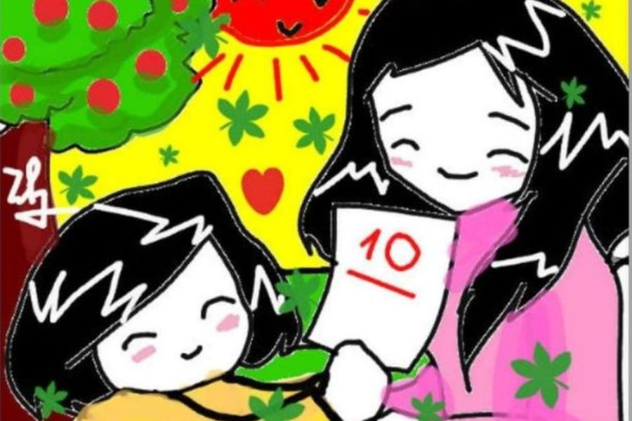 mau-tranh-ve-20-10-tang-chi-gai-em-gai-2