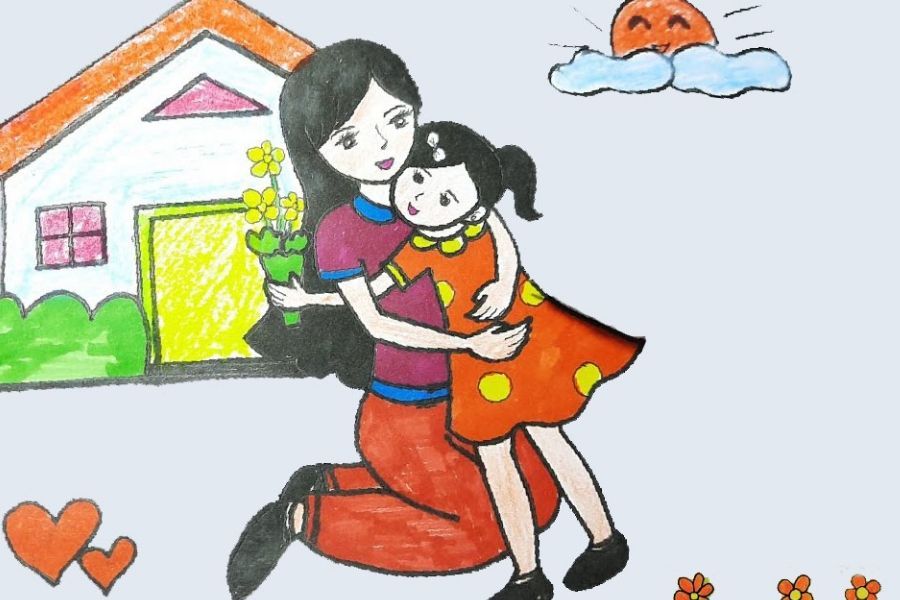 mau-tranh-ve-20-10-tang-chi-gai-em-gai-5