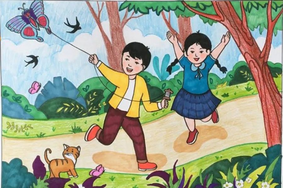 mau-tranh-ve-20-10-tang-chi-gai-em-gai-6