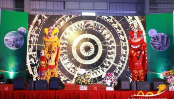 Supplying chinese lion dance group for events