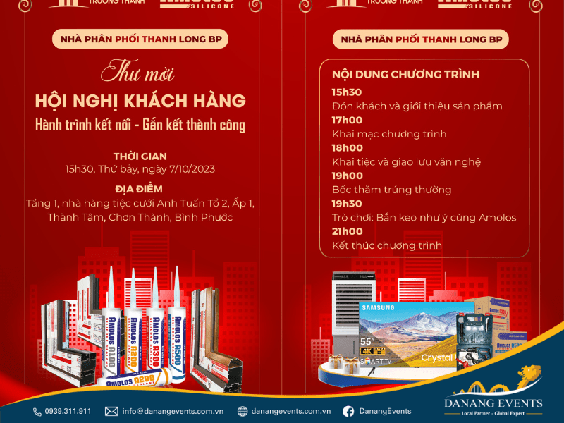 thiệp mời hội nghị khách hàng 14