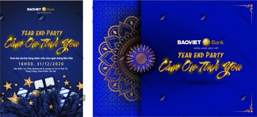 mẫu thiệp mời year end party mẫu thiệp mời year end party