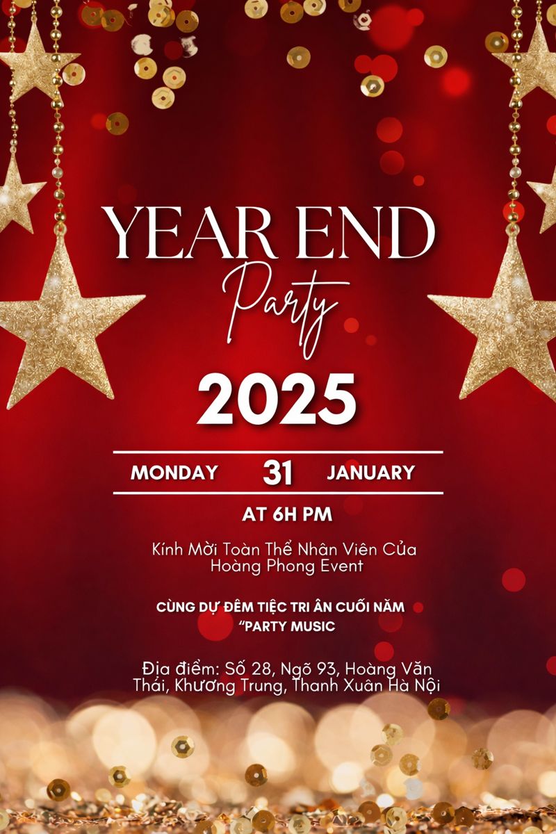 mẫu thiệp mời year end party mẫu thiệp mời year end party