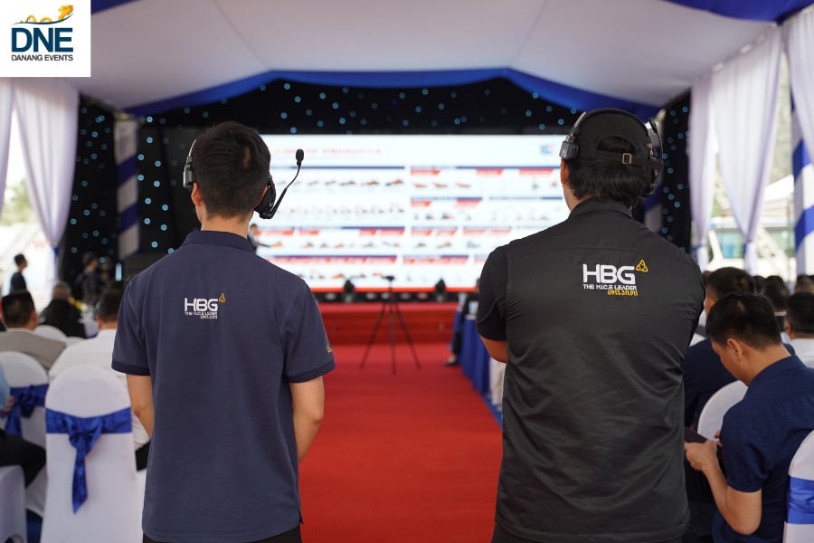 Sự kiện cho thuê bộ đàm cho sự kiện tại Danang Events