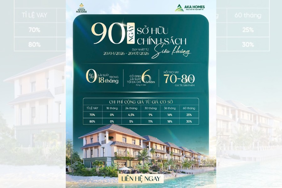 mẫu tờ rơi bất động sản đẹp, thu hút