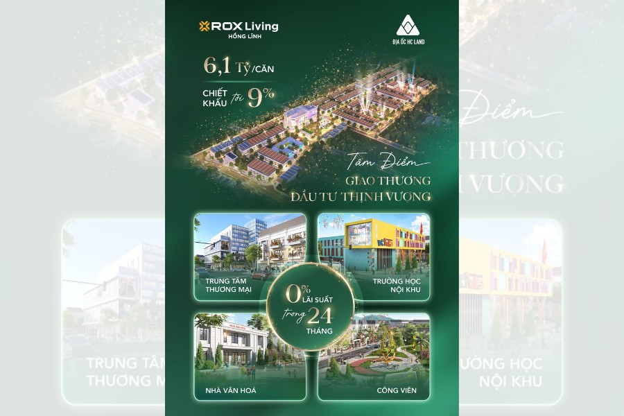 mẫu tờ rơi bất động sản đẹp, thu hút