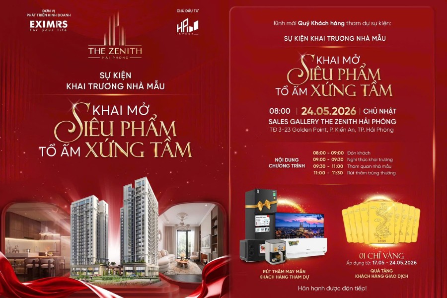 mẫu tờ rơi bất động sản đẹp, thu hút