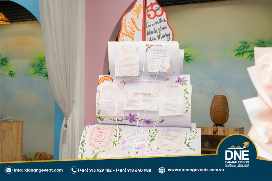 Trang trí 20/11 bằng báo tường Trang trí 20/11 bằng báo tường