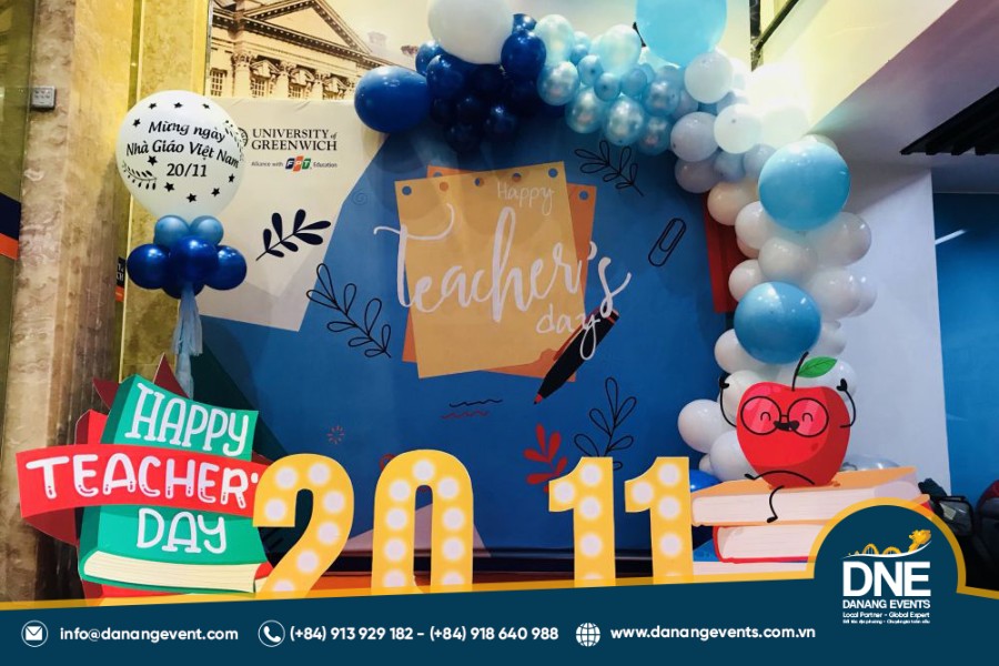 Ý tưởng trang trí sân khấu 20/11 đẹp và ấn tượng